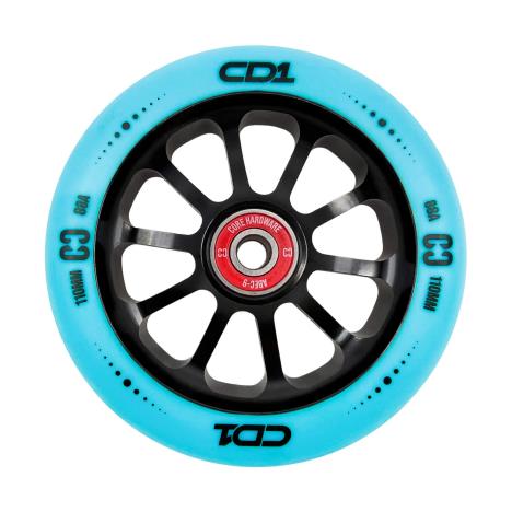 CORE CD1 Spoked Stunt Scooter Wheels 110mm - Blue/Black £49.99